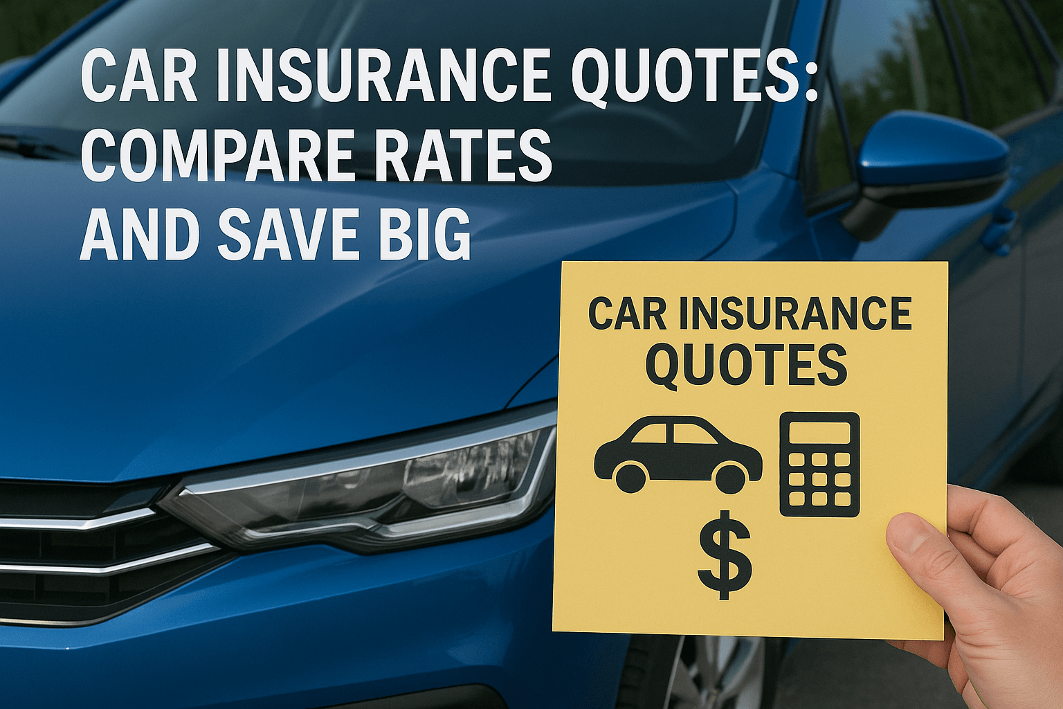 Car Insurance Quotes: Compare Rates and Save Big