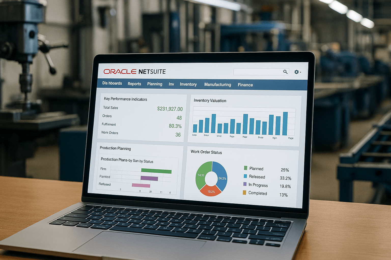 Oracle NetSuite: The Ultimate ERP for Small Manufacturers