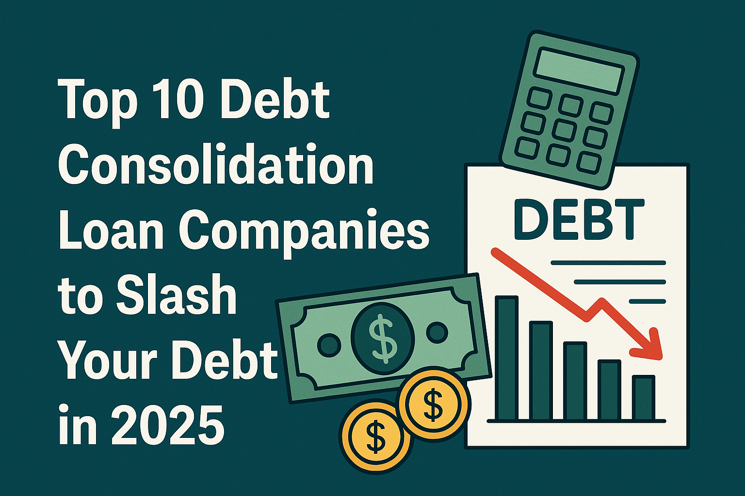 Top 10 Debt Consolidation Loan Companies to Slash Your Debt in 2025